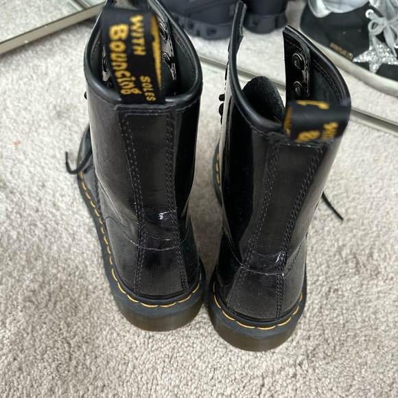 Doc (Dr.) marten patent leather boots size 7 women 1460 - Picture 3 of 5